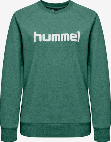 Hummel Športová mikina - Zelená: predná strana
