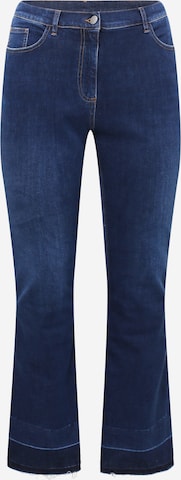 Persona by Marina Rinaldi Flared Jeans 'INES' i blå: forside