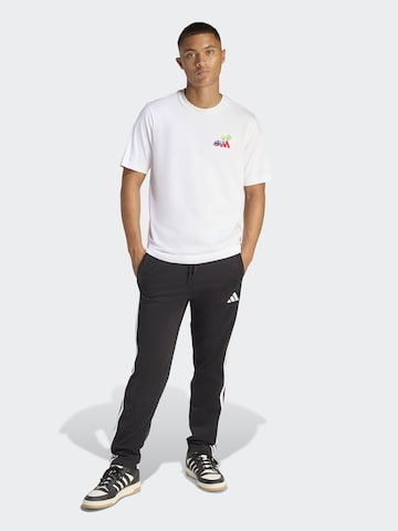 ADIDAS SPORTSWEAR Performance shirt 'MINI SURF' in White: front