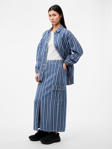 PIECES Bluza 'JUBEL' | modra barva