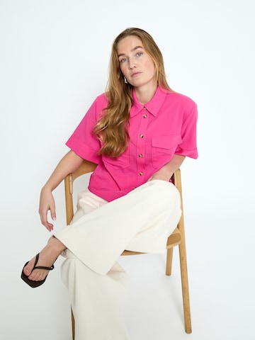 T-shirt 'Otine' Peppercorn en rose