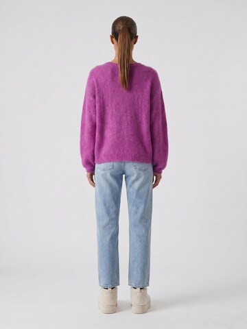 americandreams Oversized Sweater 'Silja' in Purple