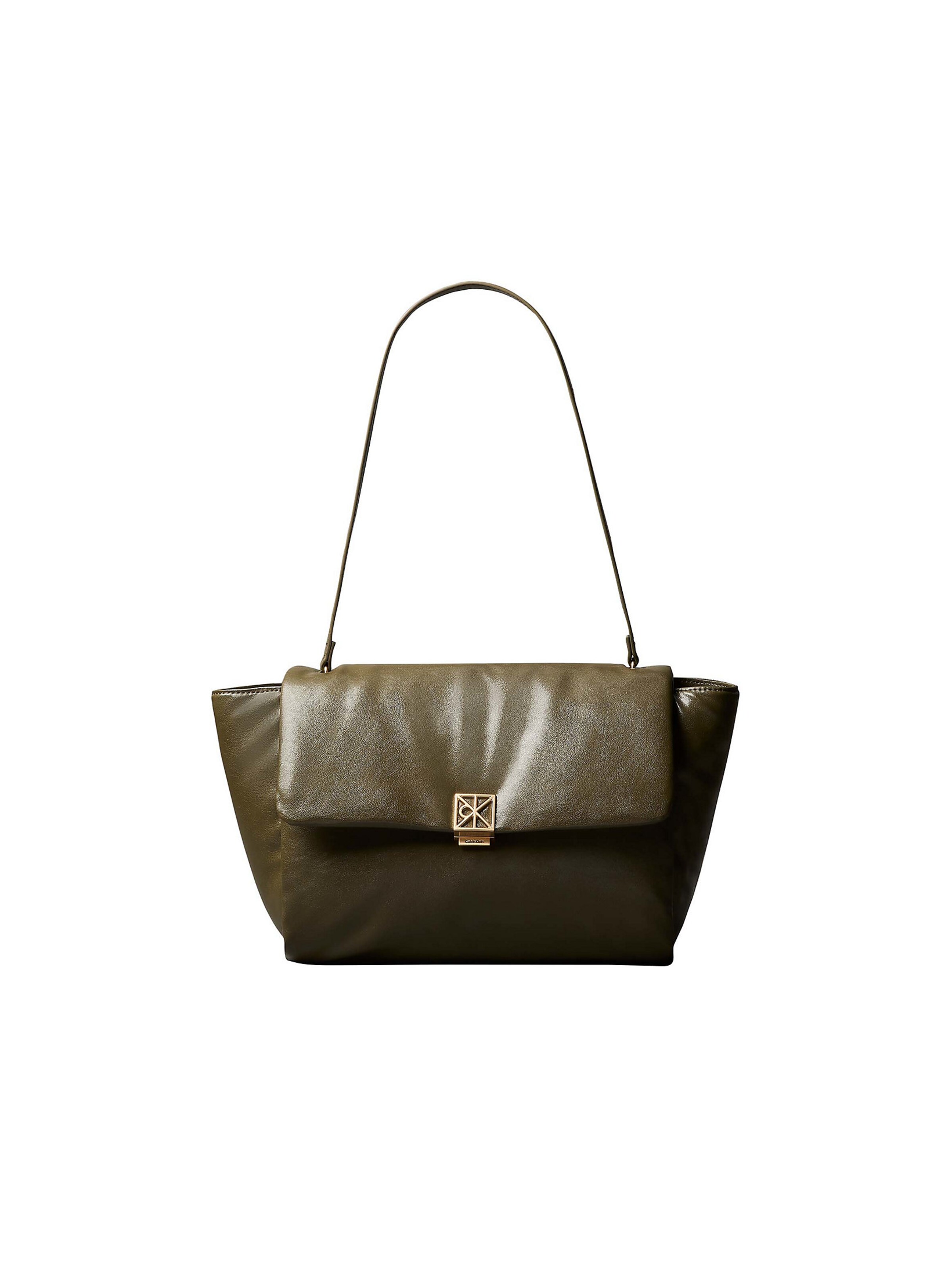 Calvin Klein Laptoptasche in Grün: Vorderseite