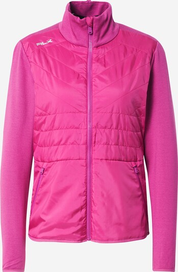 Polo Ralph Lauren Veste de survêtement en rose / blanc, Vue avec produit