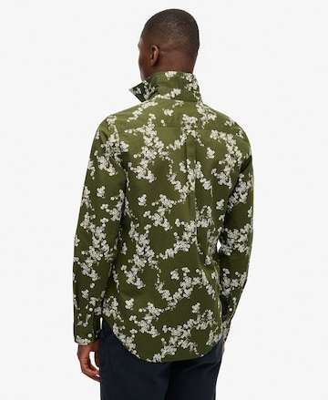 Coupe slim Chemise Superdry en vert