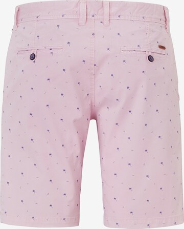 REDPOINT Slimfit Chinohose in Pink