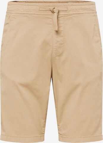 s.Oliver Trousers 'Bermuda' in Beige: front