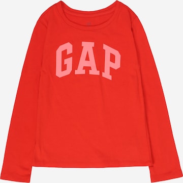 GAP Shirt in Rood: voorkant