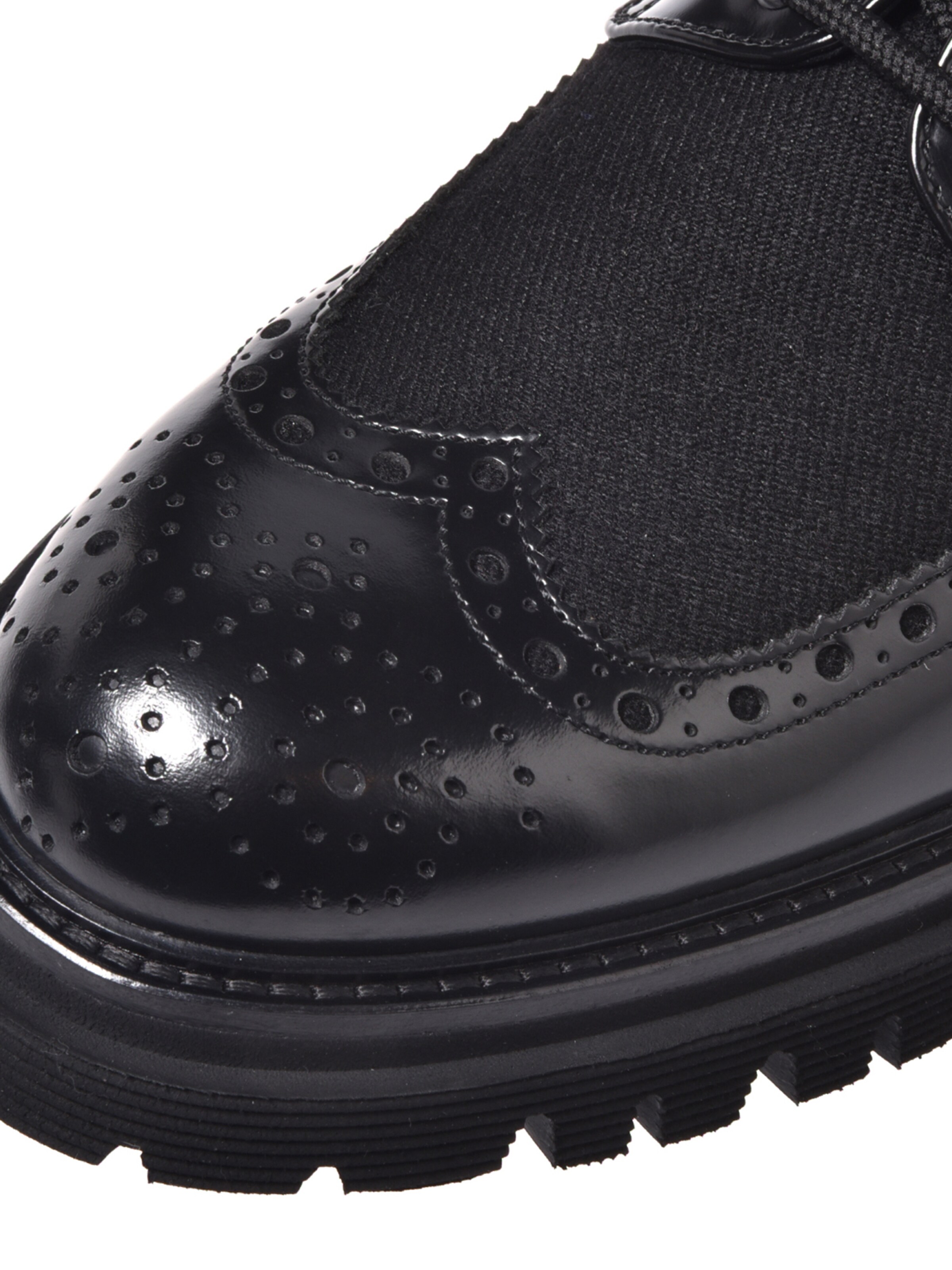 BALDININI Veterschoen in Zwart