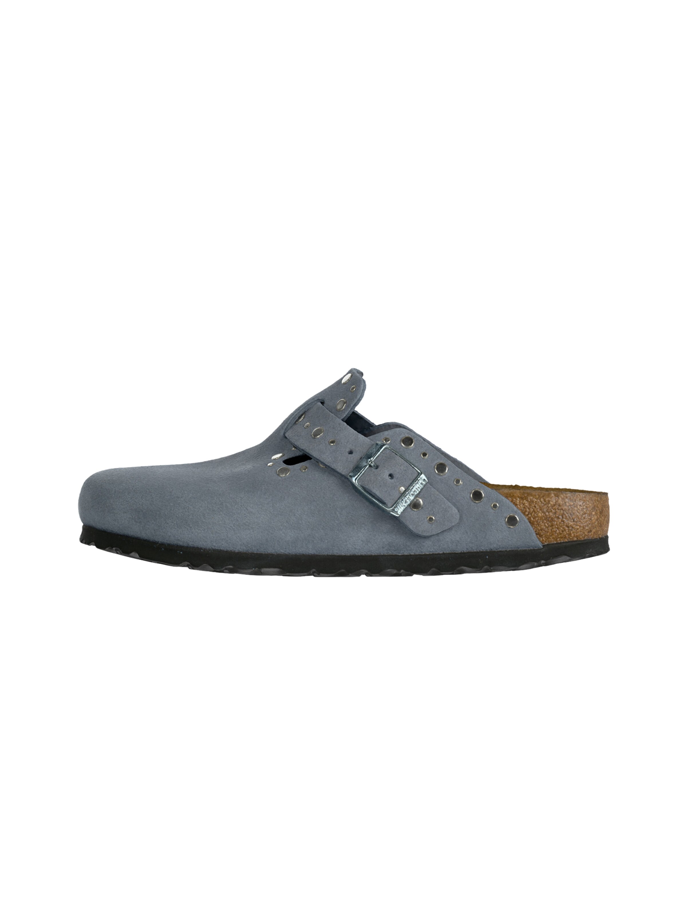 BIRKENSTOCK Plätu 'Boston' 35 suuruses tuvisinine, Tootevaade