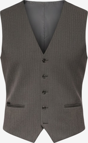Ombre Weste in Grau: Vorderseite