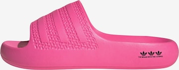 Mule 'Adilette Ayoon' ADIDAS ORIGINALS en rose : devant