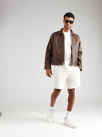 Carlo Colucci Bluser & t-shirts 'Fasan' i hvid