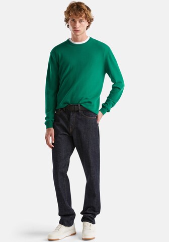 UNITED COLORS OF BENETTON Regular Fit Pullover in Grün