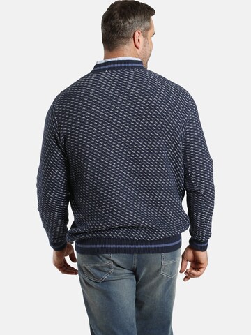 Charles Colby Sweater ' Earl Shay ' in Blue