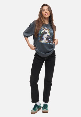Recovered Shirt 'Def Leppard Hysteria' in Grey