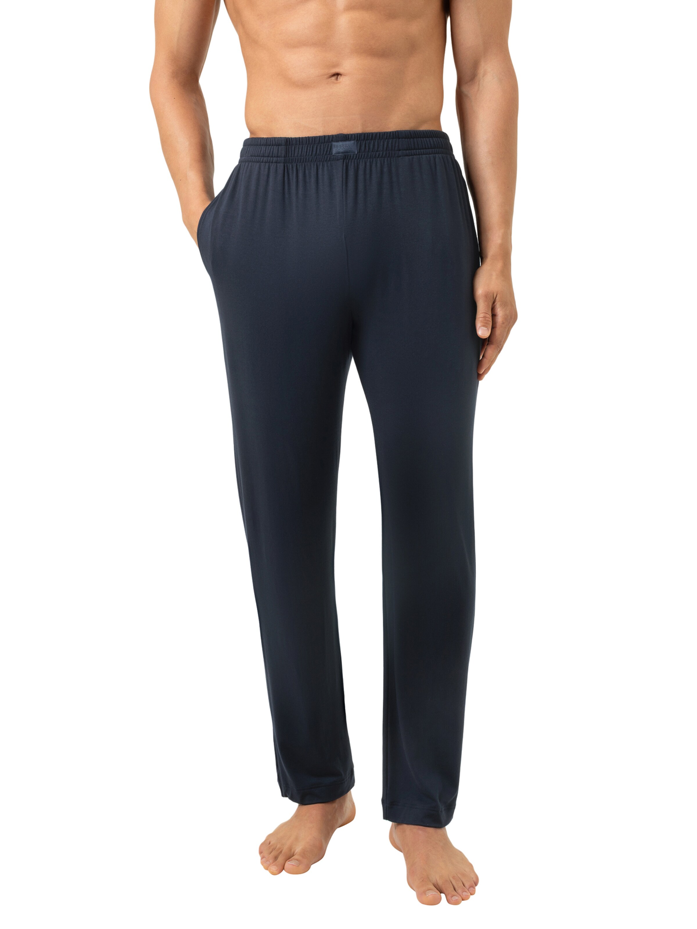 Mey Pyjamabroek 'Jefferson' in Blauw: voorkant