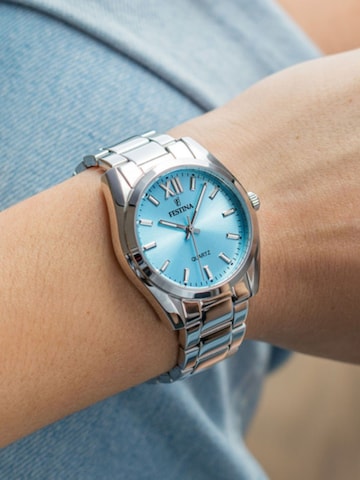 FESTINA Analoog horloge 'Boyfriend' in Blauw: voorkant