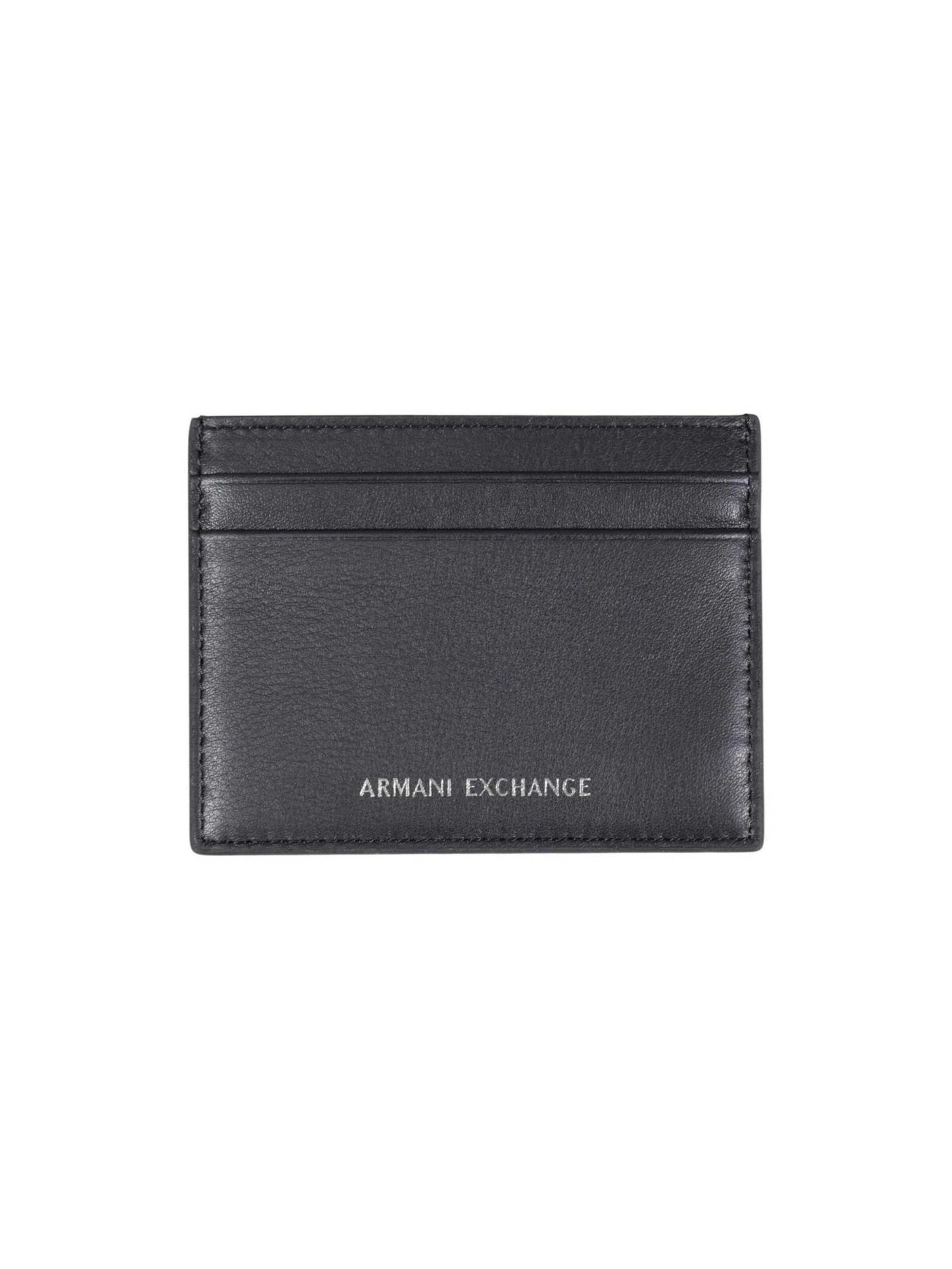 ARMANI EXCHANGE Tegnebog i sort