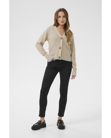 Kaffe Knit Cardigan 'BPdianna' in Beige
