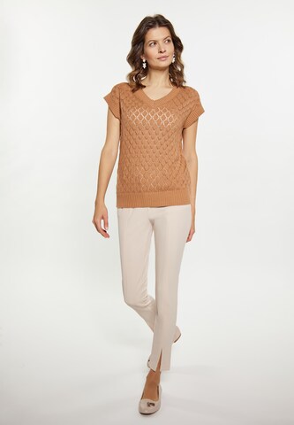 Usha Pullover in Braun