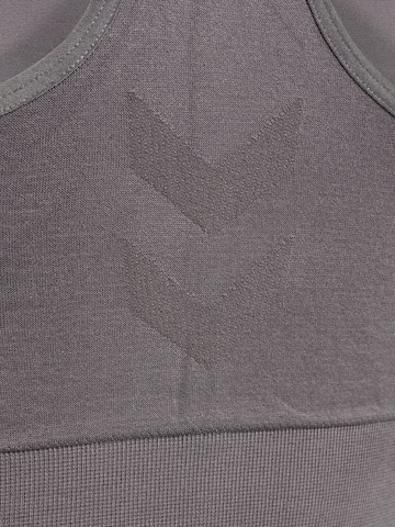 Hummel Bustier Sports-BH i grå
