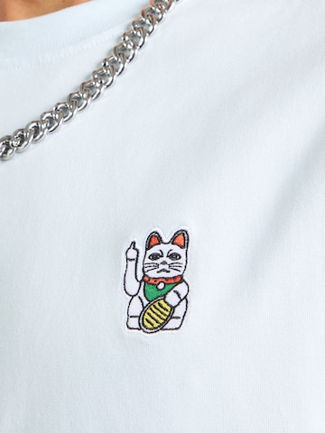 Iriedaily Majica 'Bye Bye' | modra barva