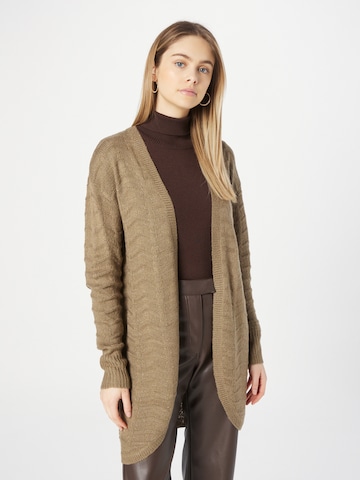 Cardigan 'Emria' Kaffe en marron : devant