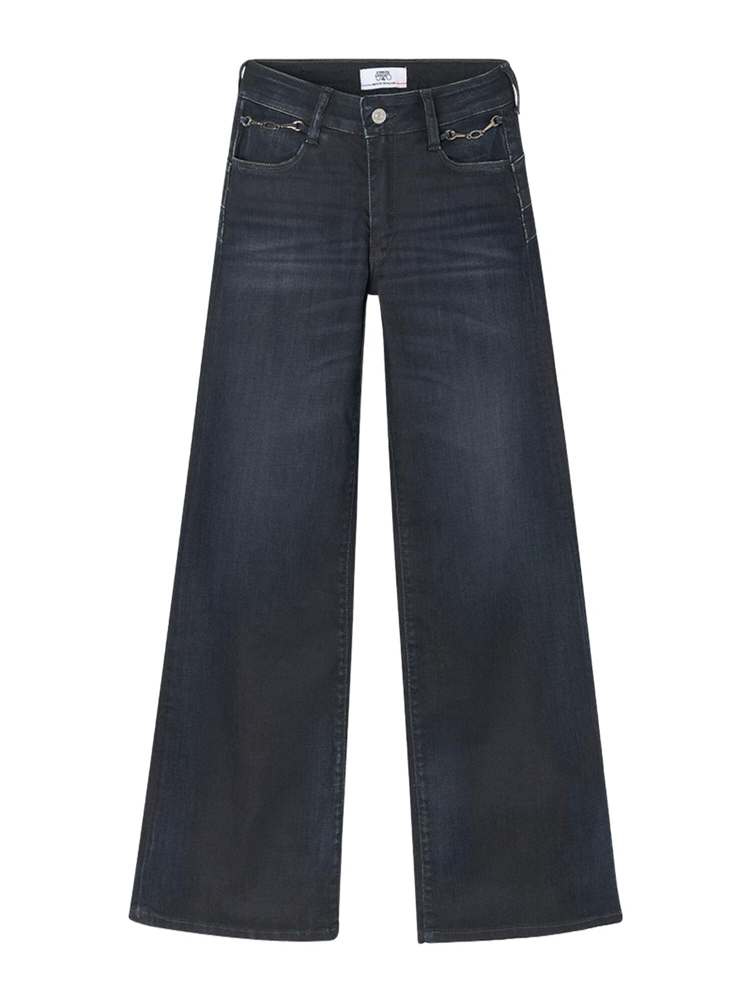 Le Temps Des Cerises Jeans in de kleur Donkerblauw, Productweergave