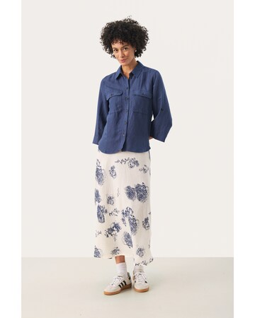 Chemisier 'Rayani' Part Two en bleu