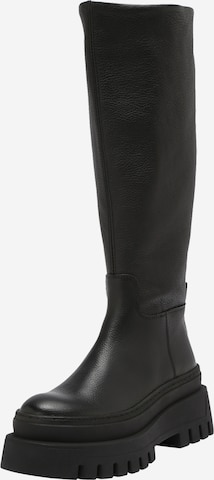 STEVE MADDEN - Bota 'CHIPP' em preto: frente