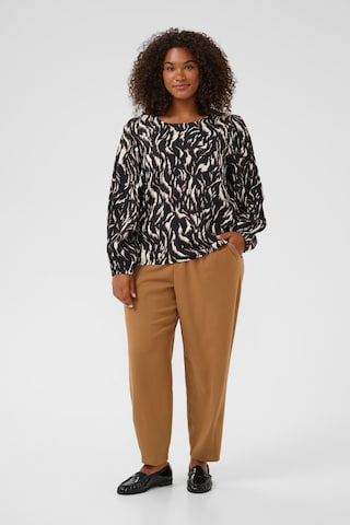 KAFFE CURVE Blouse 'KCMilina' in Black