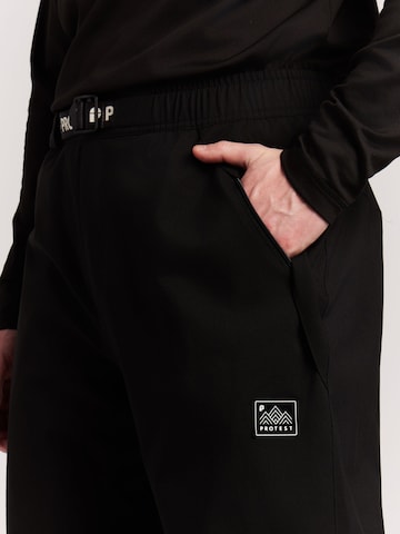 Regular Pantalon de sport 'PRTLuton' PROTEST en noir