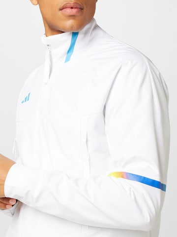 ADIDAS PERFORMANCE - Chaqueta deportiva 'Designed For Gameday Anthem' en blanco