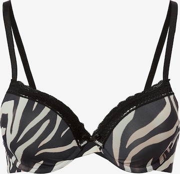 Soutien-gorge ' Unique ' HUGO en noir : devant