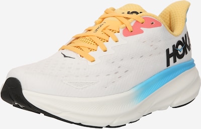 Bėgimo batai 'CLIFTON 9' iš Hoka One One, spalva – šviesiai oranžinė / pitajų spalva / juoda / balta, Prekių apžvalga