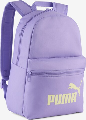 PUMA Rucksack 'Phase' in Lila: Vorderseite