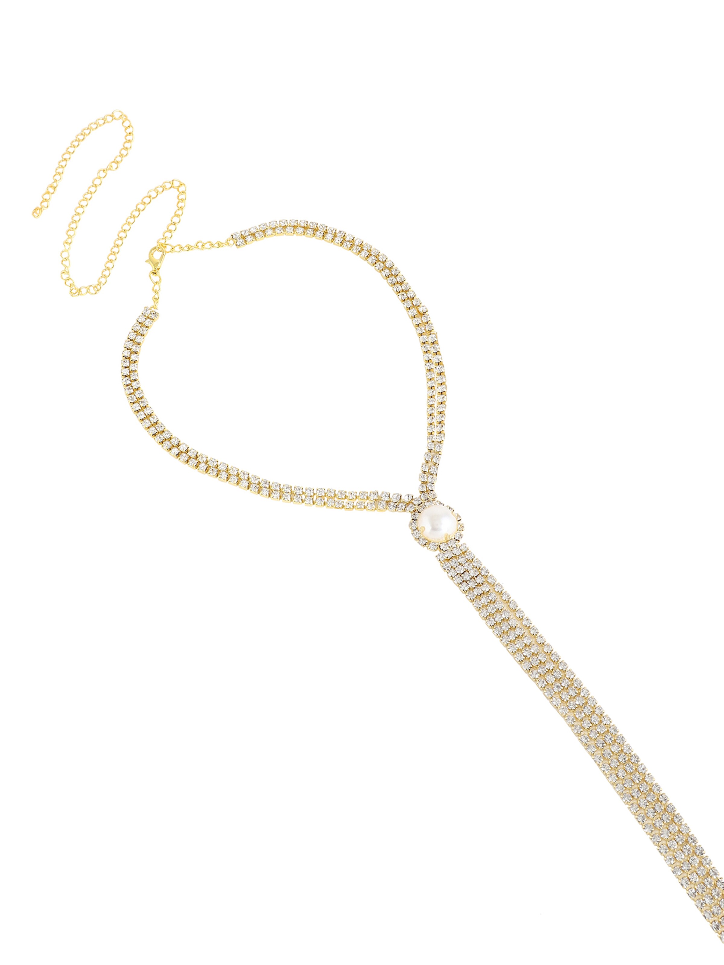 SOHI Řetízek ' Makeda ' – stříbrná: přední strana