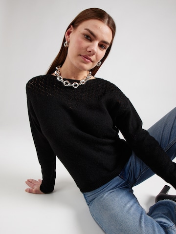 ABOUT YOU Sweater 'Rita' in Black: front