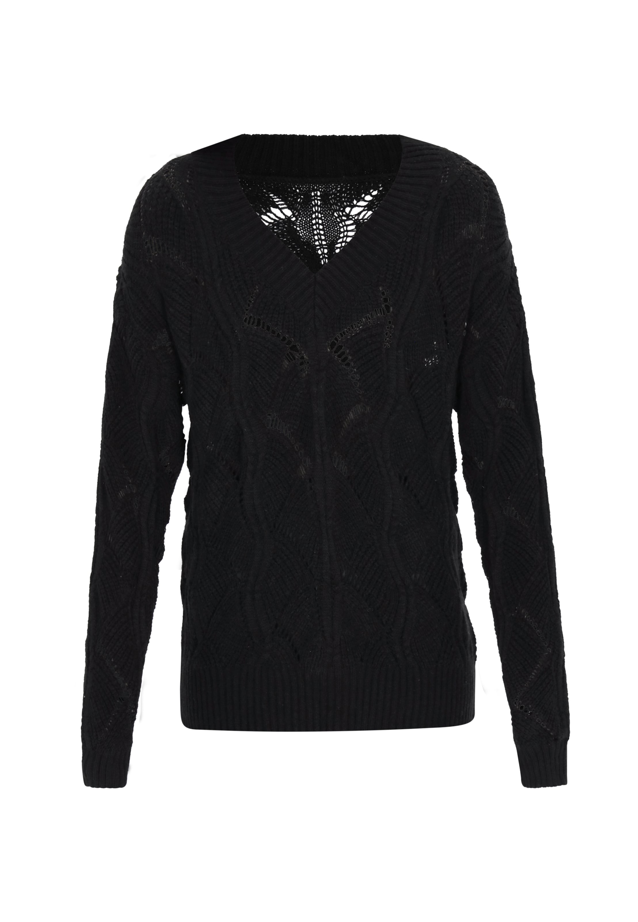 Pulover NAEMI pe negru, Vizualizare produs