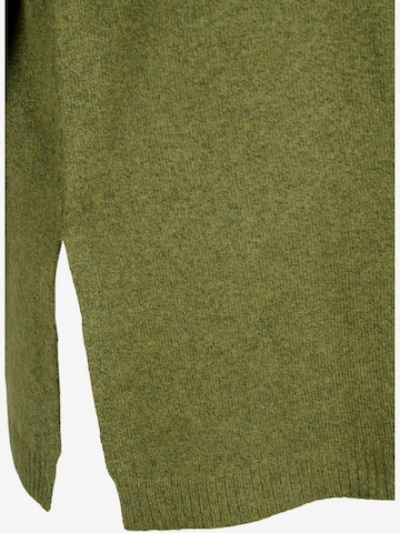 Zizzi Sweter 'Casunny' w kolorze zielony