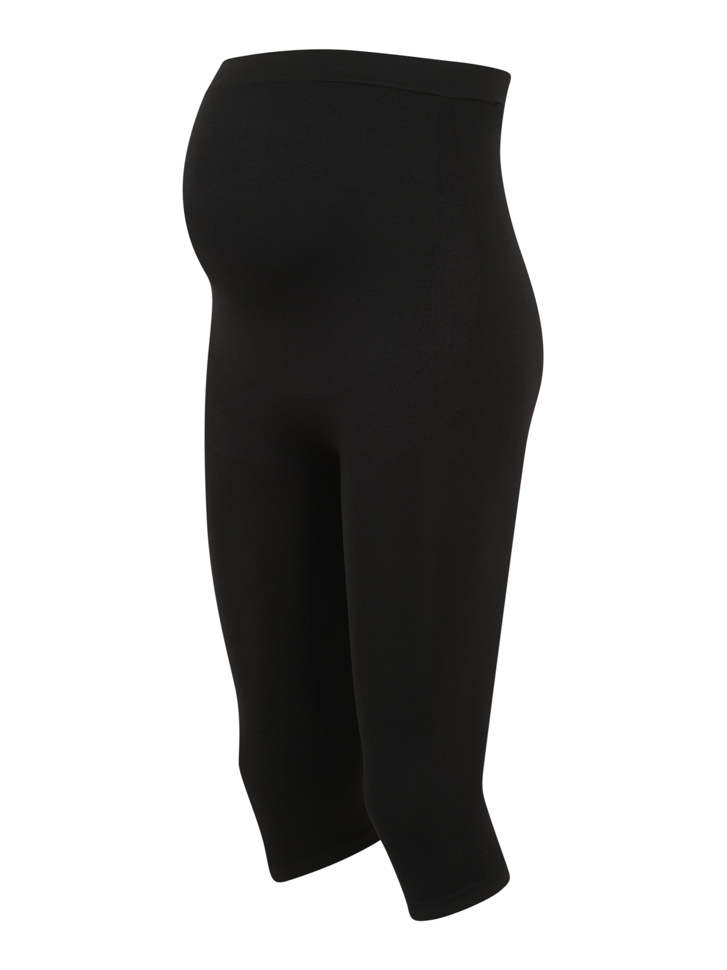 Skinny Leggings 'MLTia Jeanie' di MAMALICIOUS in nero: frontale