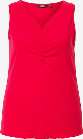 Ulla Popken Top in Rot: Vorderseite
