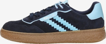 Chaussure de sport à lacets 'Sneakers Laag' Tamaris en bleu : devant