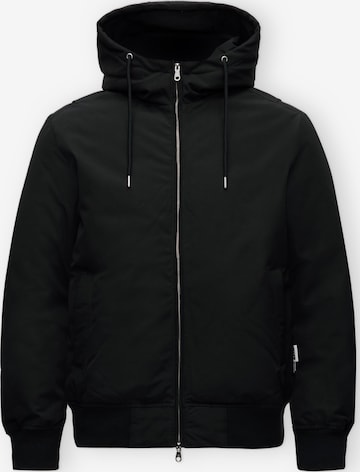 juoda JACK & JONES Demisezoninė striukė 'JCOTRACE': priekis