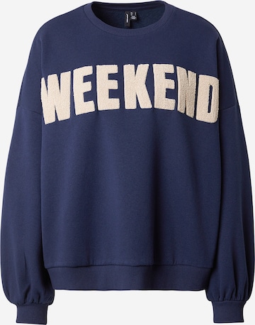VERO MODA Sweatshirt 'VMCIAOBELLA' in Blue: front