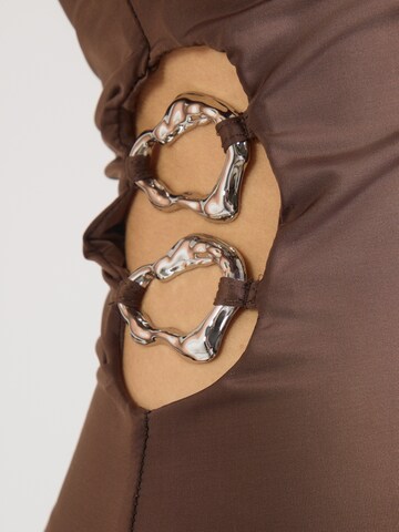 Tally WeijlHaljina - smeđa boja