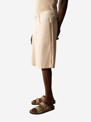 Giesto Wide leg Jeans in Beige