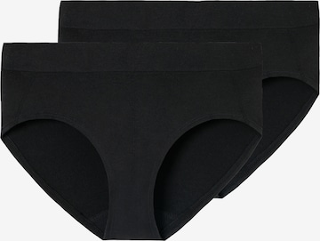 SCHIESSER Panty ' Casual Seamless ' in Schwarz: Vorderseite