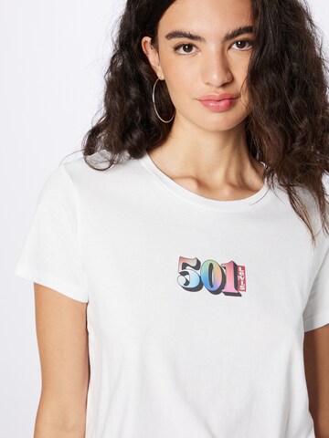 LEVI'S ® - Camisa 'The Perfect Tee' em branco